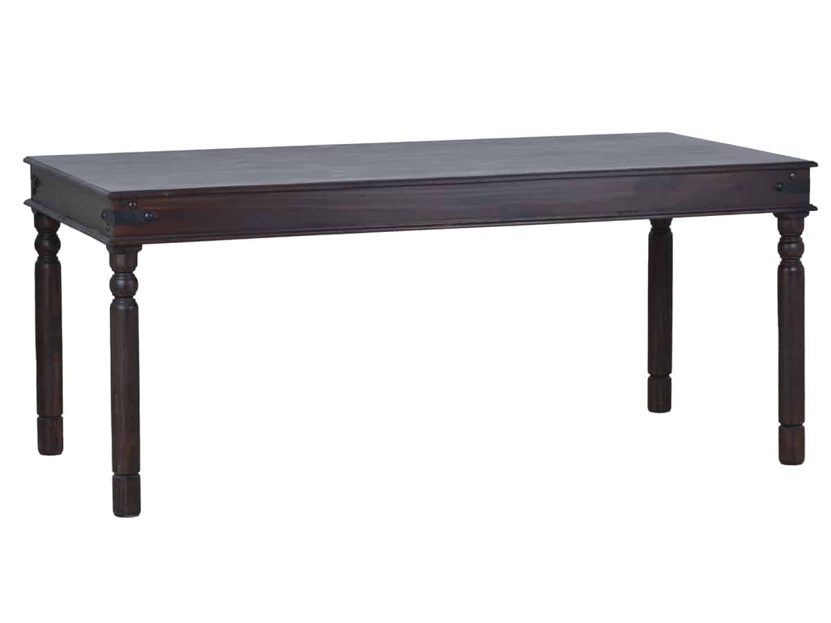 MiaMöbel Esstisch Colombo Massivholz Pinie Kolonialstil Indien Indisch