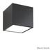 Modern Forms Bloc 5 Inch Tall 4 Light LED Outdoor Wall Light - WS-W9201-40-BK