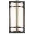 Modern Forms Skyscraper 12 Inch Tall LED Outdoor Wall Light - WS-W68612-27-BZ