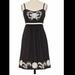 Anthropologie Dresses | Anthropologie Moulinette Soeurs Embroidered Dress | Color: Black/Cream | Size: 4