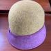 Anthropologie Accessories | Anthropologie Felt Hat | Color: Purple/Yellow | Size: Os