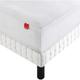 Protège matelas Epeda coton imperméable et respirant 90x190/200 - Blanc