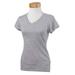 Gildan G64VL Softstyle Women's Fit V-Neck T-Shirt in Sport Grey size Medium | Cotton G64V00L, 64V00L