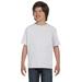 Gildan G800B Youth 50/50 T-Shirt in Ash Grey size XL | Cotton Polyester 8000B, G8000B