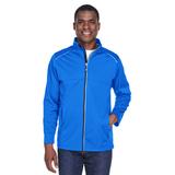 CORE365 CE708 Men's Techno Lite Three-Layer Knit Tech-Shell Jacket in True Royal Blue size XL | Polyester