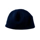 Big Accessories BX013 Fleece Beanie Hat in Navy Blue | Polyester