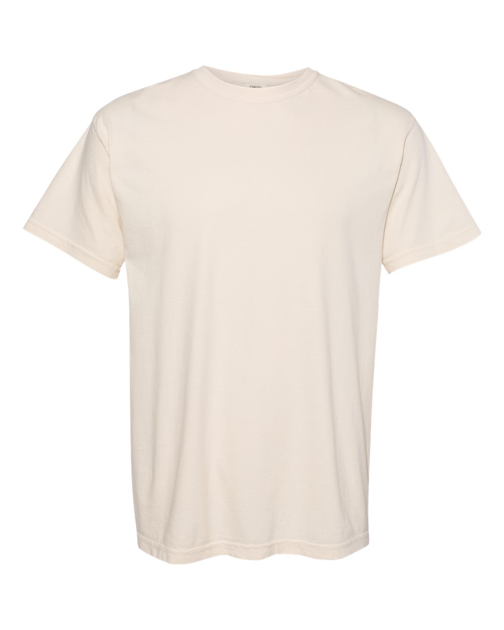 Comfort Colors C1717 Adult Heavyweight T-Shirt in Ivory size 2XL | Ringspun Cotton 1717, CC1717