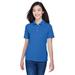 Harriton M265W Women's 5.6 oz. Easy Blend Polo Shirt in True Royal Blue size 2XL