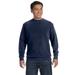 Comfort Colors 1566 Adult Crewneck Sweatshirt in True Navy Blue size Medium | Ringspun Cotton CC1566