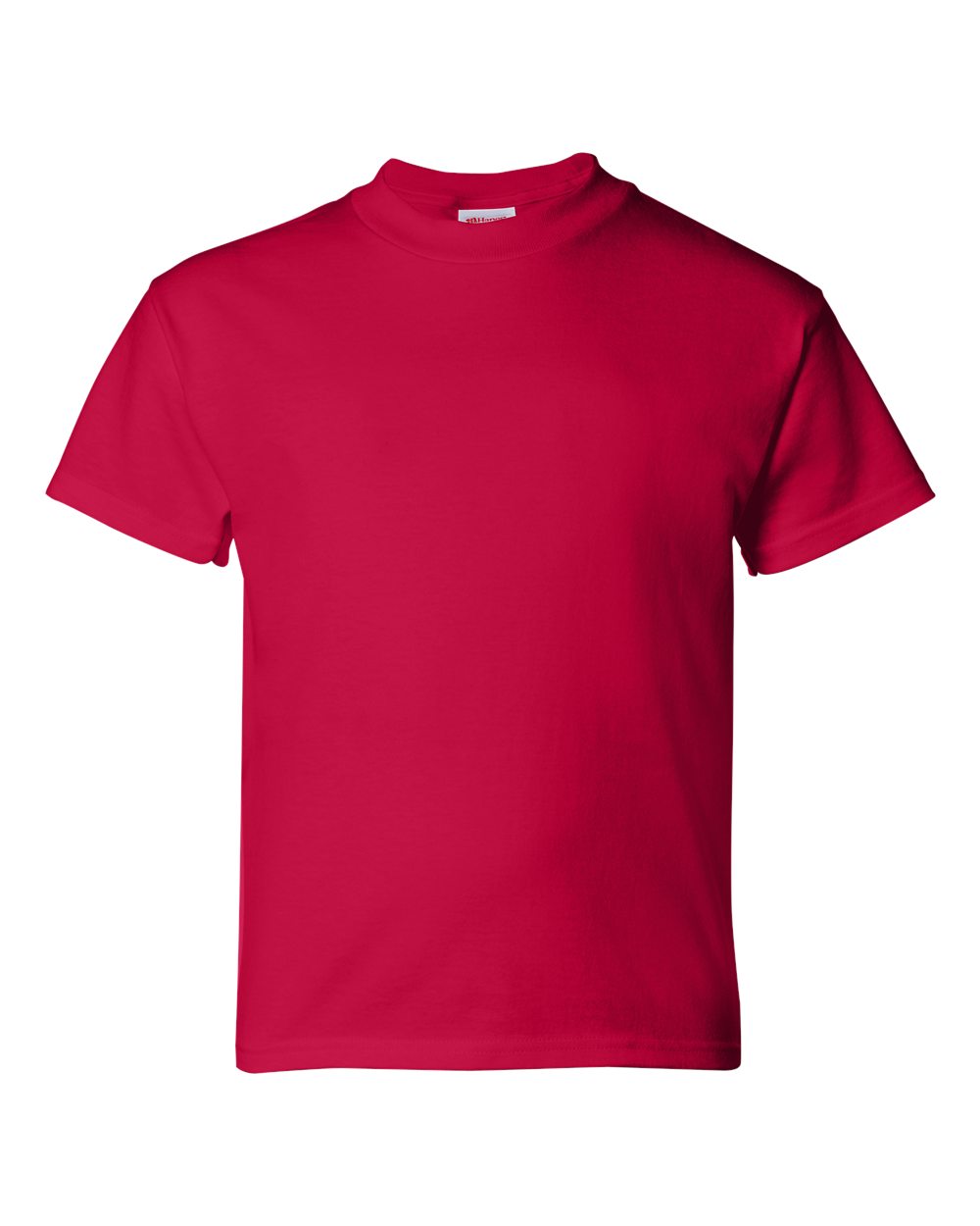 Hanes 5480 Youth Essential-T T-Shirt in Deep Red size XL | Cotton