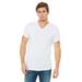 Bella + Canvas 3005 CVC Jersey V-Neck T-Shirt in Ash size 2XL | Cotton/Polyester Blend BC3655, BC3005CVC, 3655, 3005CVC, 3655C, B3005, BC3005