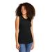 Next Level N5013 Women's Festival Muscle Tank Top in Black size Large | Cotton/Polyester Blend NL5013, 5013
