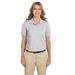 Harriton M265W Women's 5.6 oz. Easy Blend Polo Shirt in Grey Heather size XS
