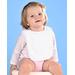 Rabbit Skins RS1005 Infant Premium Jersey Bib in White | Ringspun Cotton LA1005, 1005