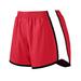 Augusta Sportswear 1265 Athletic Women's Pulse Team Short in Red/White/Black size XL