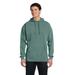 Comfort Colors 1567 Ring Spun Hooded Sweatshirt in Light Green size Small | Ringspun Cotton CC1567