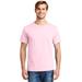 Hanes 5280 Adult Essential Short Sleeve T-Shirt in Pale Pink size XL | Cotton