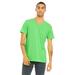 Bella + Canvas 3005 CVC Jersey V-Neck T-Shirt in Neon Green size Small | Cotton/Polyester Blend BC3655, BC3005CVC, 3655, 3005CVC, 3655C, B3005, BC3005