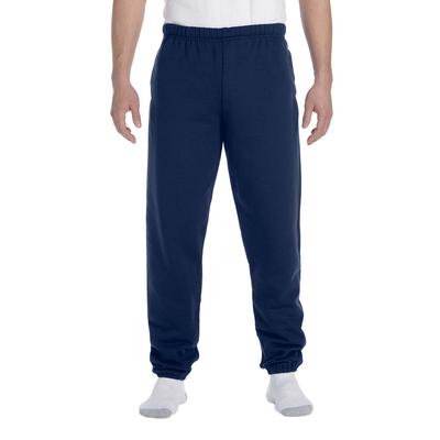 Jerzees 4850P SUPER SWEATS NuBlend - Sweatpant with Pockets in Navy Blue size XL 4850MP, 4850MR