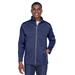 CORE365 CE708 Men's Techno Lite Three-Layer Knit Tech-Shell Jacket in Classic Navy Blue size 4XL | Polyester