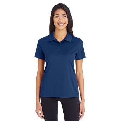 Team 365 TT51W Women's Zone Performance Polo Shirt in Sport Dark Navy Blue size Large | Polyester