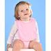 Rabbit Skins RS1005 Infant Premium Jersey Bib in Pink | Ringspun Cotton LA1005, 1005