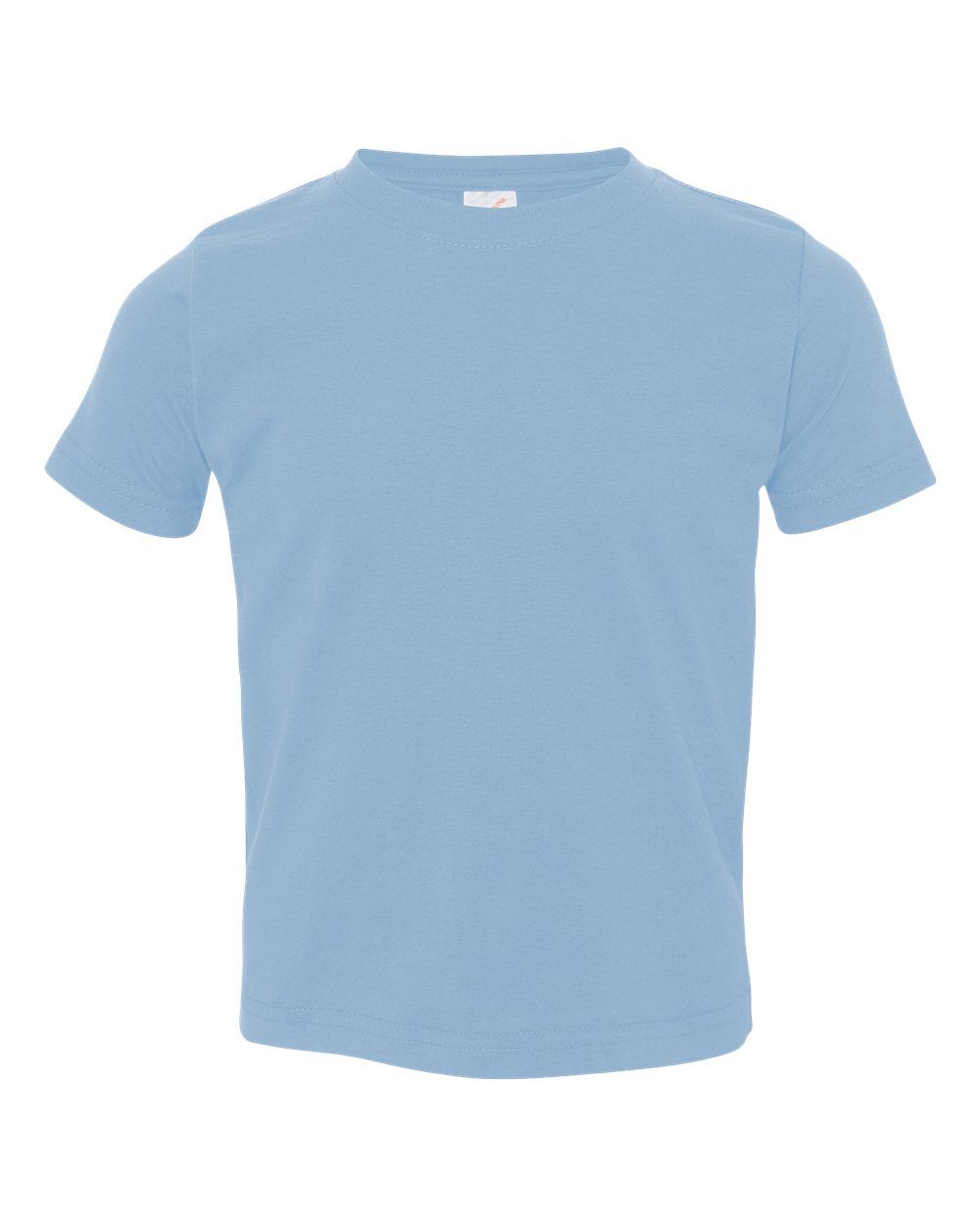 Rabbit Skins 3321 Toddler Fine Jersey T Shirt in Light Blue size 3 | Cotton LA3321, RS3321