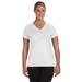 Augusta Sportswear 1790 Women's Wicking T-Shirt in White size Large | Polyester