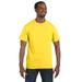 Hanes 5250T Men's Authentic-T T-Shirt in Yellow size XL | Cotton 5250