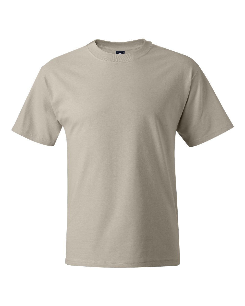 Hanes 5180 Beefy-T-Shirt - Cotton T-Shirt in Sand size XL | Ringspun