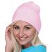 Bayside BA3810 Acrylic Beanie Hat in Pink 3810