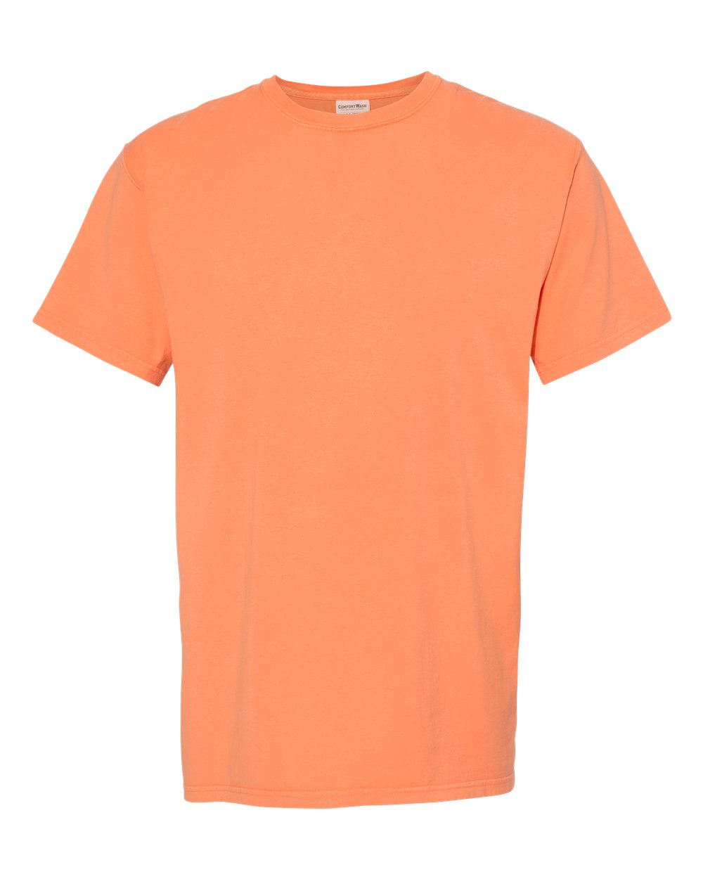 ComfortWash by Hanes GDH100 Men's Garment-Dyed T-Shirt in Horizon Orange size 3XL | Cotton