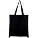 OAD OAD113 12 oz Tote Bag in Black | Cotton/Canvas Blend