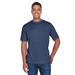 Team 365 TT11H Men's Sonic Heather Performance T-Shirt in Sport Dark Navy Blue size XL | Polyester