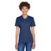 Team 365 TT11HW Women's Sonic Heather Performance T-Shirt in Sport Dark Navy Blue size 2XL | Polyester