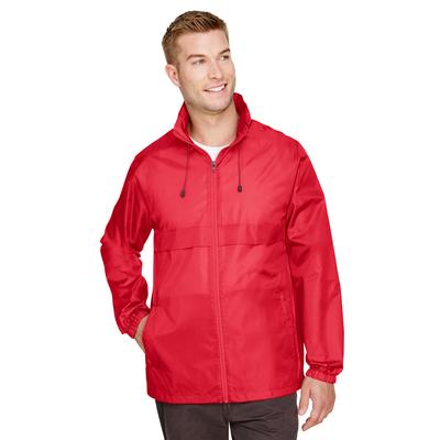 Team 365 TT73 Adult Zone Protect Lightweight Jacket in Sport Red size Small | Polyester