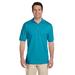 Jerzees 437 Adult SpotShield Jersey Polo Shirt in California Blue size Medium 437MSR, 437M