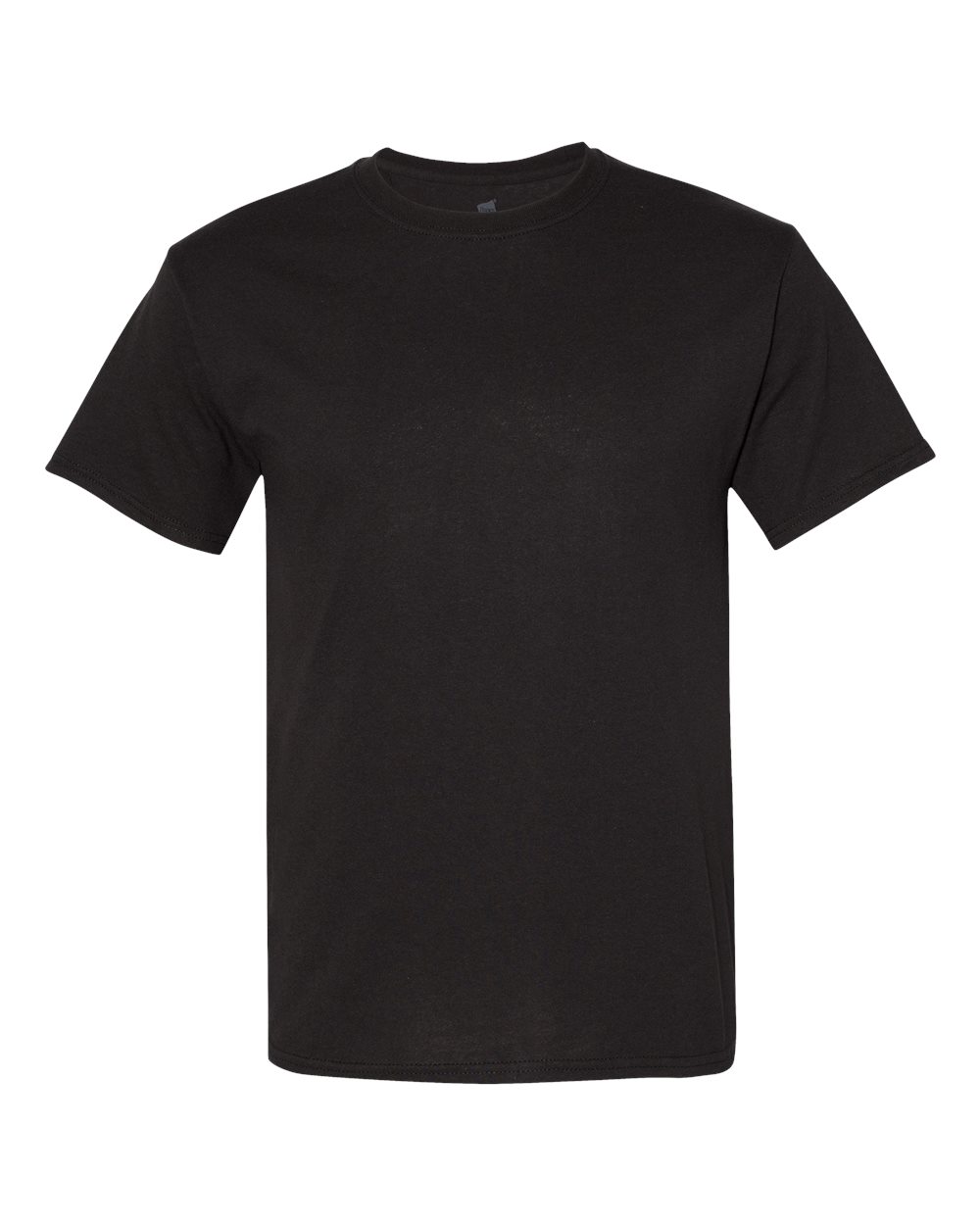 Hanes 5170 50/50 T-Shirt in Black size 2XL | Cotton Polyester