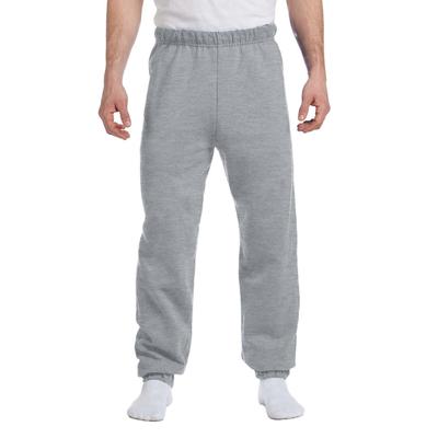 Jerzees 973 Adult NuBlend Fleece Sweatpants in Heather size XL | Cotton Polyester 973M, 973MR