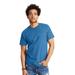 Hanes 5180 Beefy-T-Shirt - Cotton T-Shirt in Denim Blue size XL | Ringspun