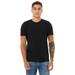 Bella + Canvas 3650 Poly-Cotton Short-Sleeve T-Shirt in Black size XL | Cotton/Polyester Blend B3650, BC3650