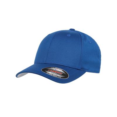 Flexfit 6277Y Youth Wooly 6-Panel Cap in Royal Blue