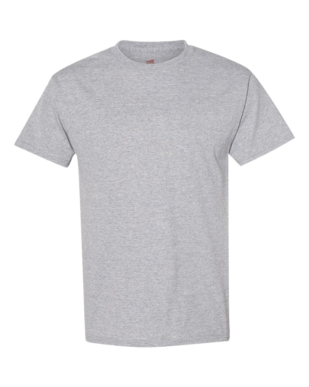 Hanes 5170 50/50 T-Shirt in Light Steel size 2XL | Cotton Polyester