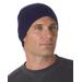 Bayside BA3810 Acrylic Beanie Hat in Navy Blue 3810