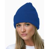 Bayside BA3825 Acrylic Knit Cuff Beanie Hat in Royal Blue 3825