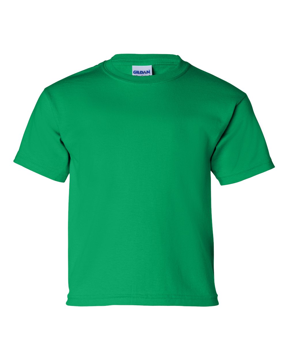 Gildan G200B Youth Ultra Cotton T Shirt in Irish Green size Large 2000B, G2000B