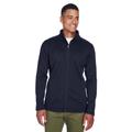 Devon & Jones DG793 Men's Bristol Full-Zip Sweater Fleece Jacket in Navy Blue size 3XL | Polyester