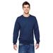 Fruit of the Loom SF72R Adult 7.2 oz. SofSpun Crewneck Sweatshirt in J Navy Blue size 3XL | Cotton/Polyester Blend