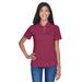 UltraClub 8445L Women's Cool & Dry Stain-Release Performance Polo Shirt in Maroon size XS | Polyester