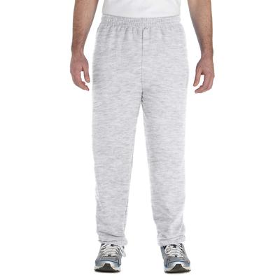 Gildan G182 Adult Heavy Blend 8 oz. 50/50 Sweatpants in Ash size Medium | Cotton Polyester 18200, G18200